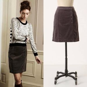 Anthropologie Finishing school skirt